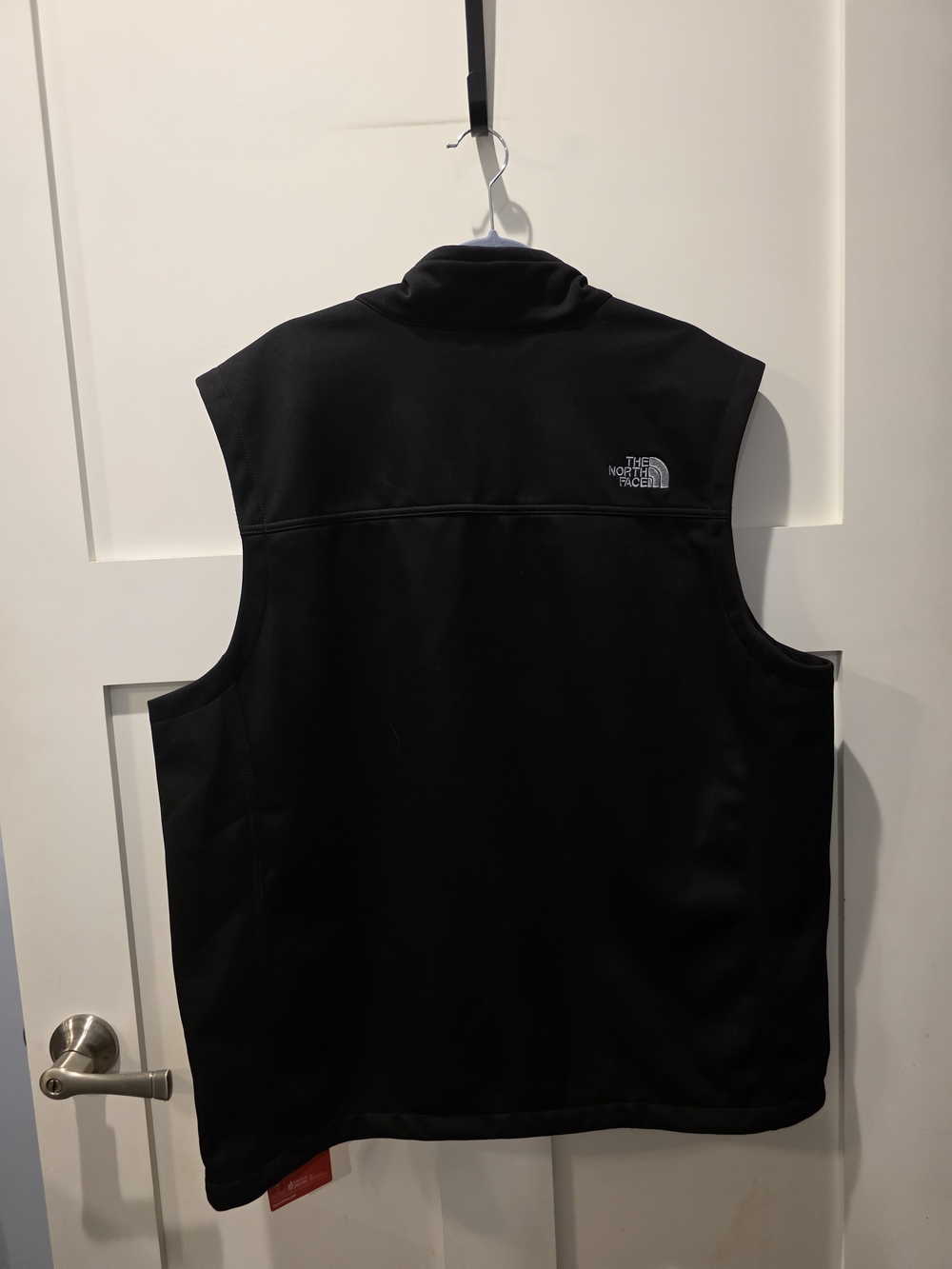 The North Face Vest Mens XL Black Softshell Windwall Bulleit Frontier Whiskey - Picture 2 of 10